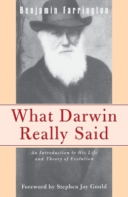 What Darwin Really Said - Benjamin Farrington