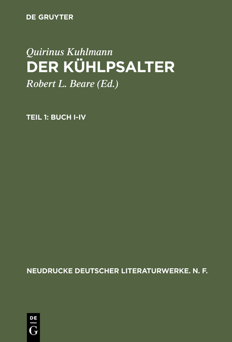 Buch I-IV - Quirinus Kuhlmann