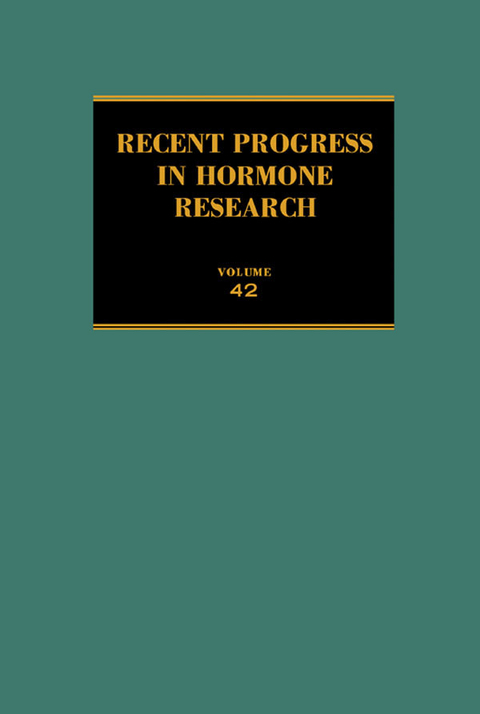 Recent Progress in Hormone Research - 