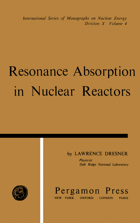 Resonance Absorption in Nuclear Reactors -  Lawrence Dresner