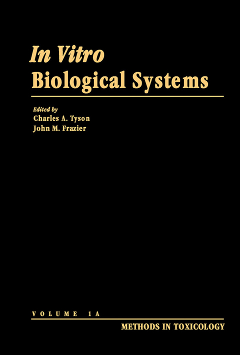 In Vitro Biological Systems - 