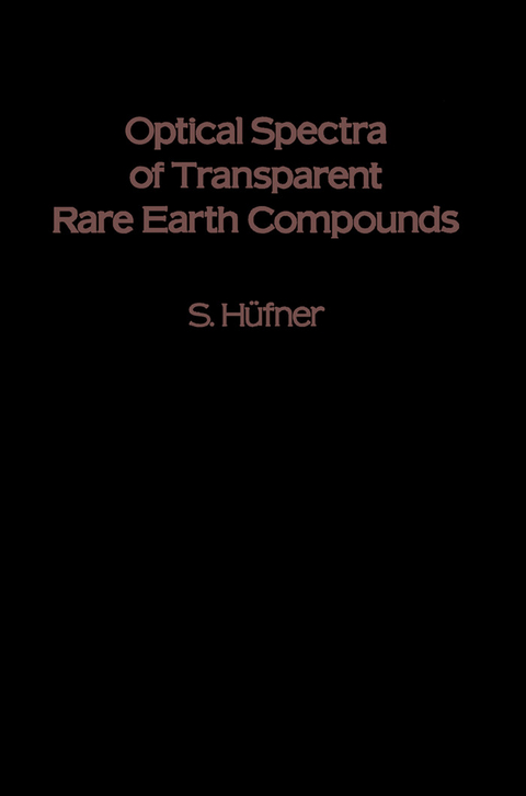 Optical Spectra of Transparent Rare Earth Compounds - 