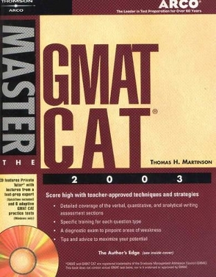 Master the GMAT CAT - Thomas H. Martinson