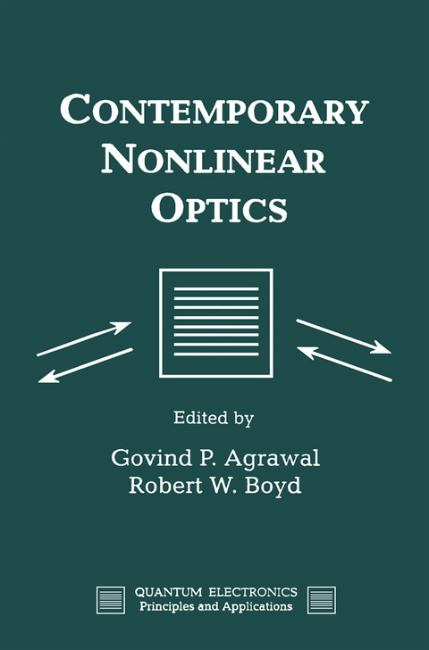 Contemporary Nonlinear Optics -  Robert Boyd
