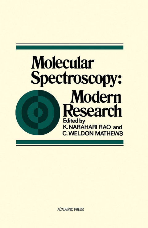 Molecular Spectroscopy - 
