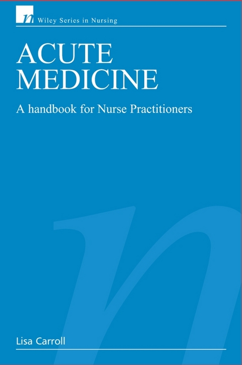 Acute Medicine - Lisa Carroll