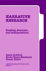 Narrative Research - Amia Lieblich, Rivka Tuval-Mashiach, Tamar Zilber