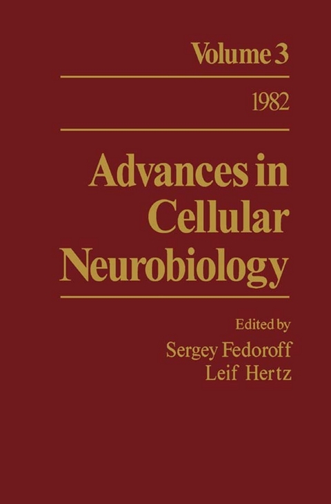 Advances in Cellular Neurobiology - 