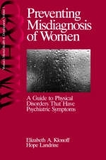 Preventing Misdiagnosis of Women - Elizabeth Adele Klonoff, Hope Landrine