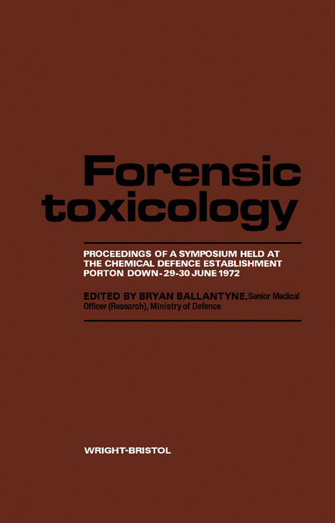 Forensic Toxicology - 