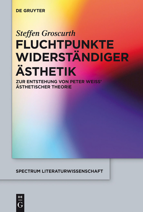 Fluchtpunkte widerständiger Ästhetik - Steffen Groscurth