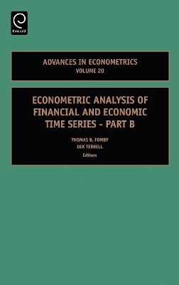 Econometric Analysis of Financial and Economic Time Series - 