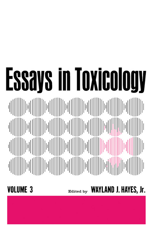 Essays in Toxicology - 