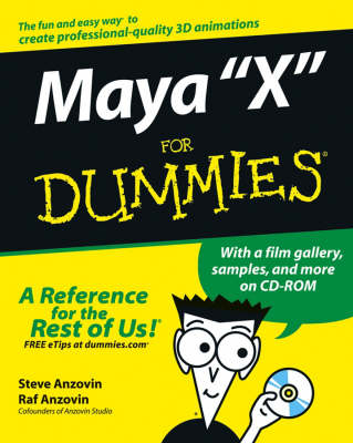 Maya X For Dummies - Steven Anzovin, Raf Anzovin