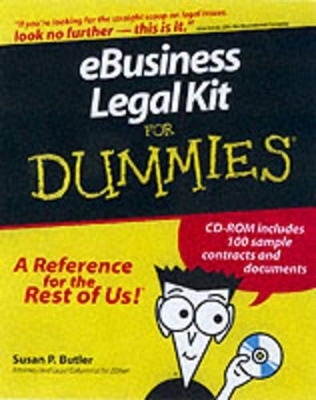 eBusiness Legal Kit For Dummies - Susan P. Butler