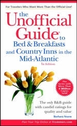 The Unofficial Guide to Bed and Breakfasts and Country Inns in the Mid-Atlantic -  Menasha Ridge Press