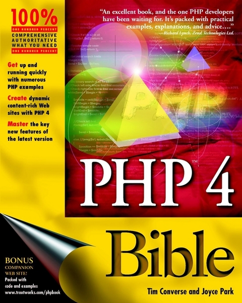 PHP 4 Bible - Tim Converse, Joyce Park