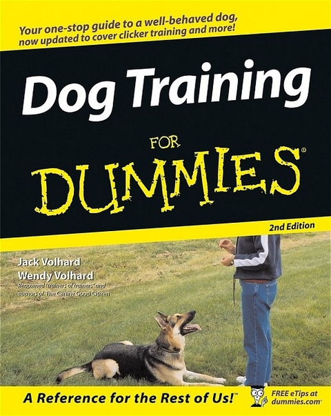 Dog Training For Dummies - Jack Volhard, Wendy Volhard