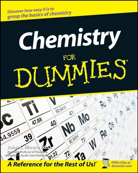 Chemistry for Dummies - J.T. Moore