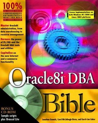 Oracle 8i DBA's For Dummies - Jonathan Gennick, Carol McCullough- Dieter, Carol McCullough-Deiter