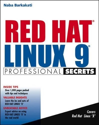 Red Hat Linux 9 Professional Secrets -  Barkakati