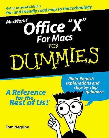 Office 2001 for Macs For Dummies - Tom Negrino