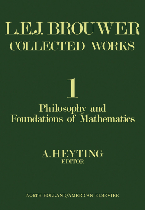 Philosophy and Foundations of Mathematics - 