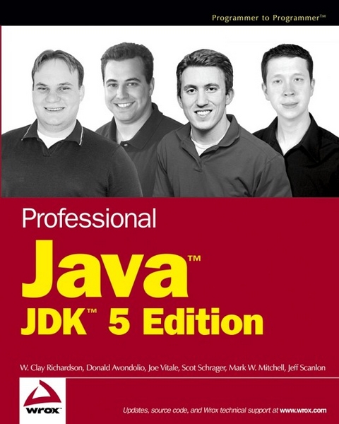 Professional Java Programming - W. Clay Richardson, Donald Avondolio, Joe Vitale, Scot Schrager, Mark W. Mitchell