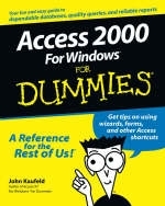 Access 2000 for Windows For Dummies - John Kaufeld