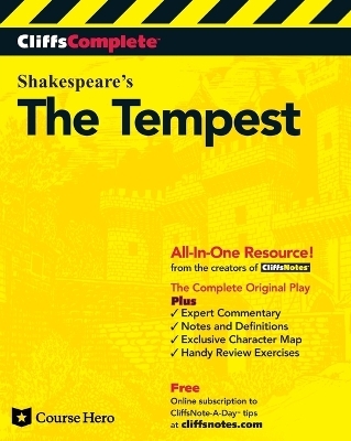 CliffsComplete Shakespeare's The Tempest - William Shakespeare