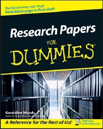 Research Papers For Dummies - Geraldine Woods