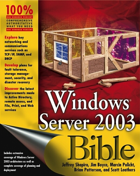 Windows.NET Server Bible - Jeffrey Shapiro, Jim Boyce, Marcin Policht
