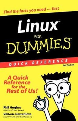 Linux For Dummies Quick Reference - Phil Hughes, Viktorie Navratilova