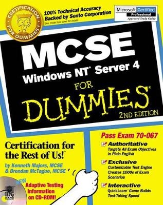 MCSE Windows NT Server 4 For Dummies - Ken Majors, Brendan MacTague, Brendan McTague