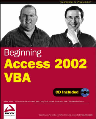 Beginning Access 2002 VBA - Robert Smith, David Sussman