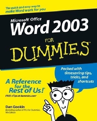 Word 2003 for Dummies - D Gookin