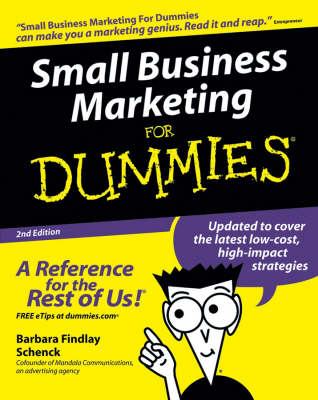 Small Business Marketing For Dummies - Barbara Findlay Schenck