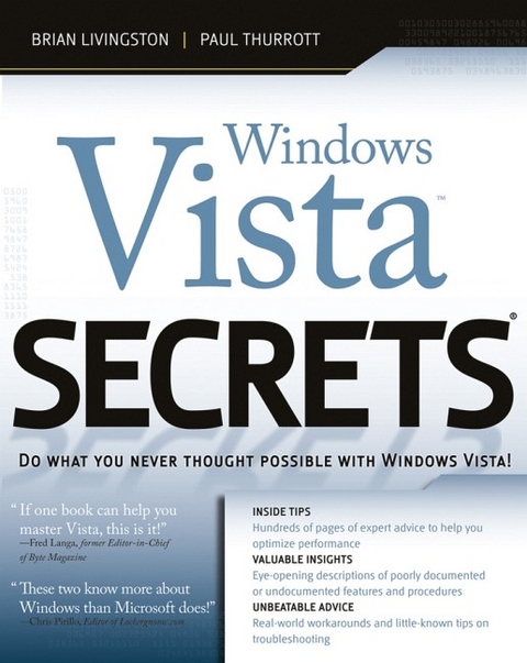 Windows Vista Secrets - Brian Livingston, Paul Thurrott