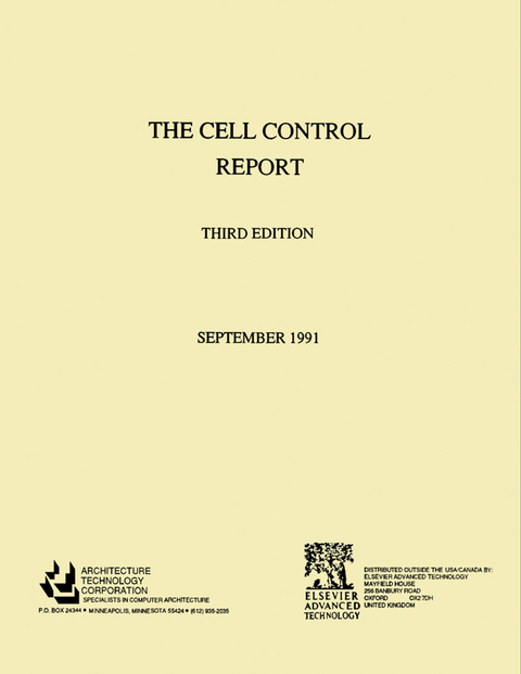 Cell Control Report -  Architecture Technology Architecture Technology Corpor