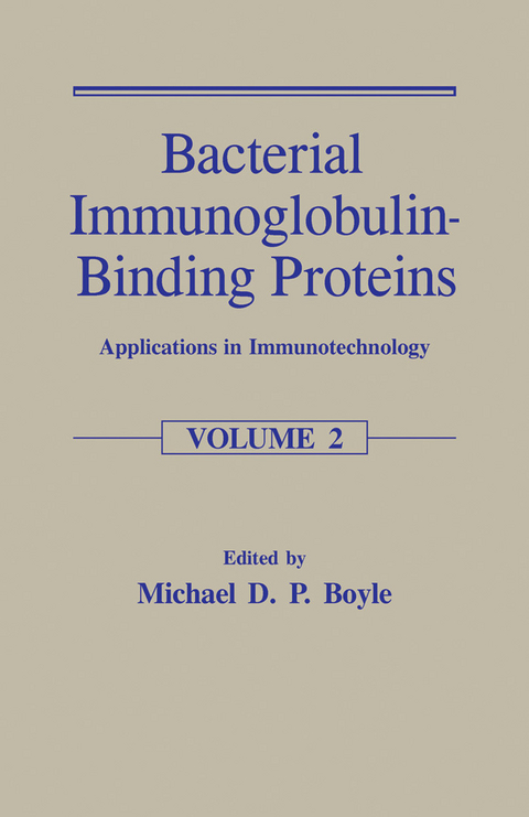 Bacterial Immunoglobulin-Binding Proteins - 