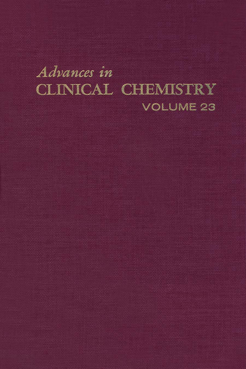 Advances in Clinical Chemistry