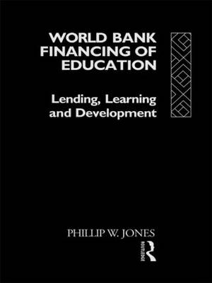 World Bank Financing of Education - Phillip W. Jones