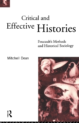 Critical And Effective Histories - Mitchell Dean