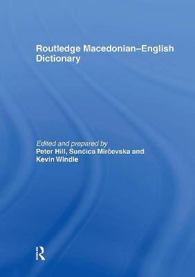 The Routledge Macedonian-English Dictionary - 