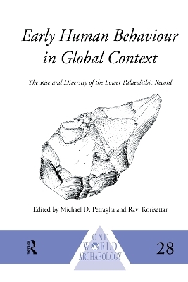 Early Human Behaviour in Global Context - 