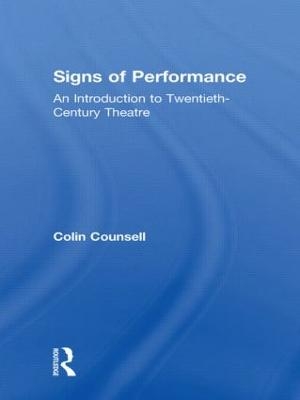 Signs of Performance - Colin Counsell