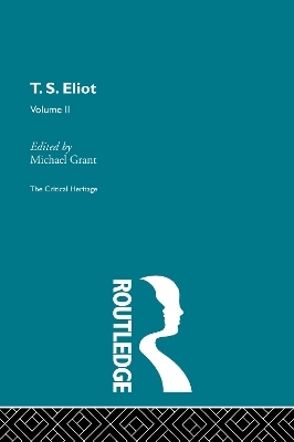 T.S. Eliot Volume 2 - 