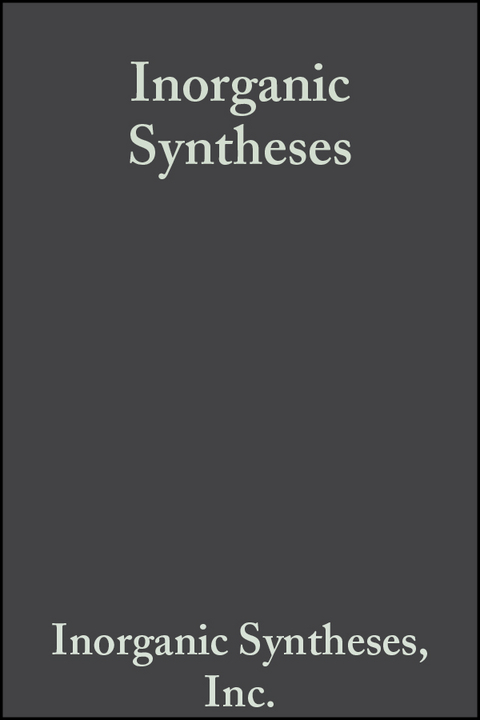 Inorganic Syntheses, Volume 8