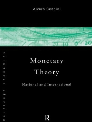 Monetary Theory - Alvaro Cencini
