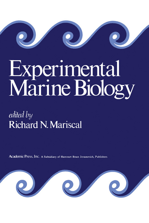 Experimental Marine Biology - 